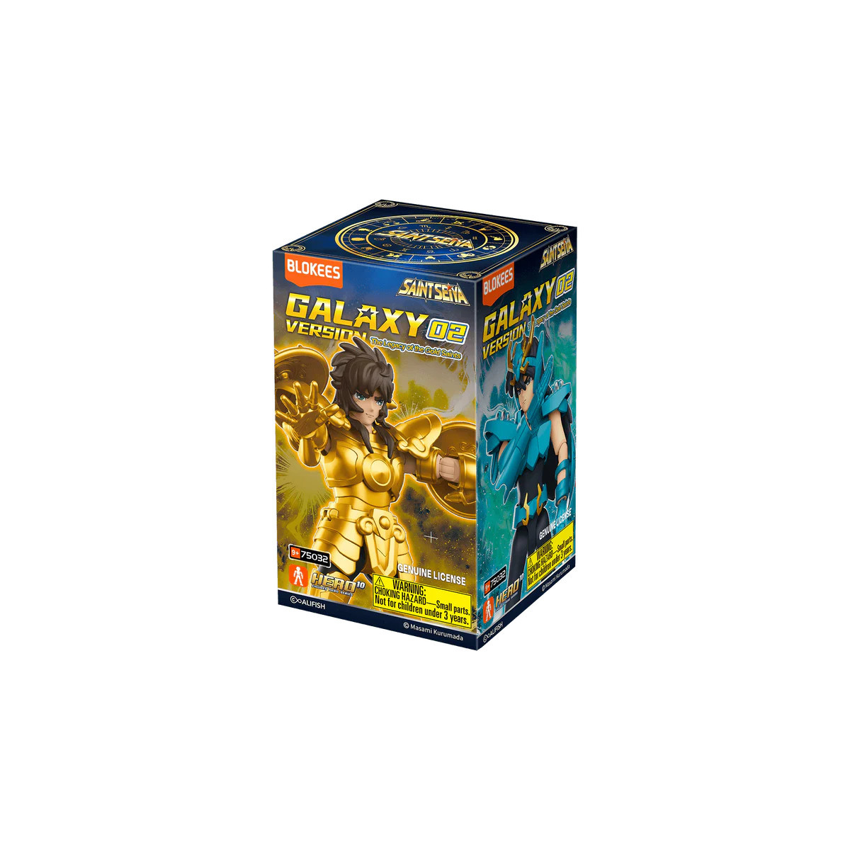Blokees Saint Seiya - Galaxy Version 02 The Legacy of the Gold Saints - Assortment of 9 model kits