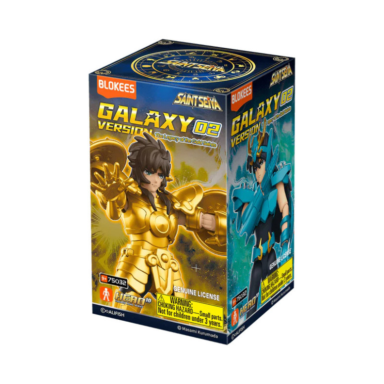 Blokees Saint Seiya - Galaxy Version 02 The Legacy of the Gold Saints - Assortment of 9 model kits
