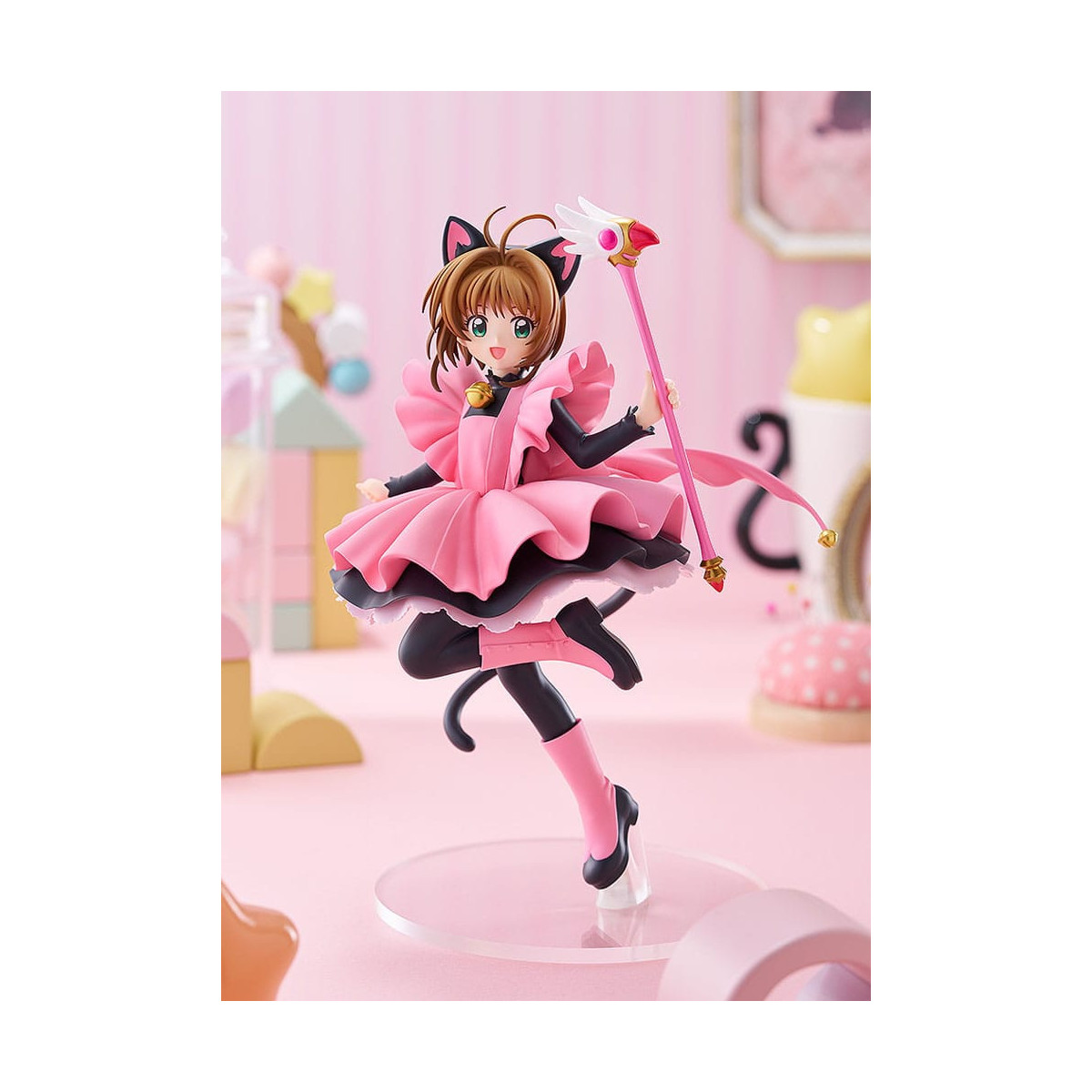 GoodSmile - Cardcaptor Sakura - Sakura Kinomoto: Black Cat Costume - Pop Up Parade L