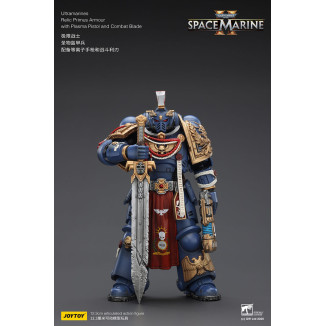JoyToy - Space Marines II - Ultramarines - Relic Primus Armour with Plasma Pistol and Combat Blade 1/18