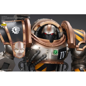 Joytoy - Iron Warriors Iron Circle Domitar-Ferrum Class Battle-automata with Karceri Battle Shield and Graviton Crusher 1/18
