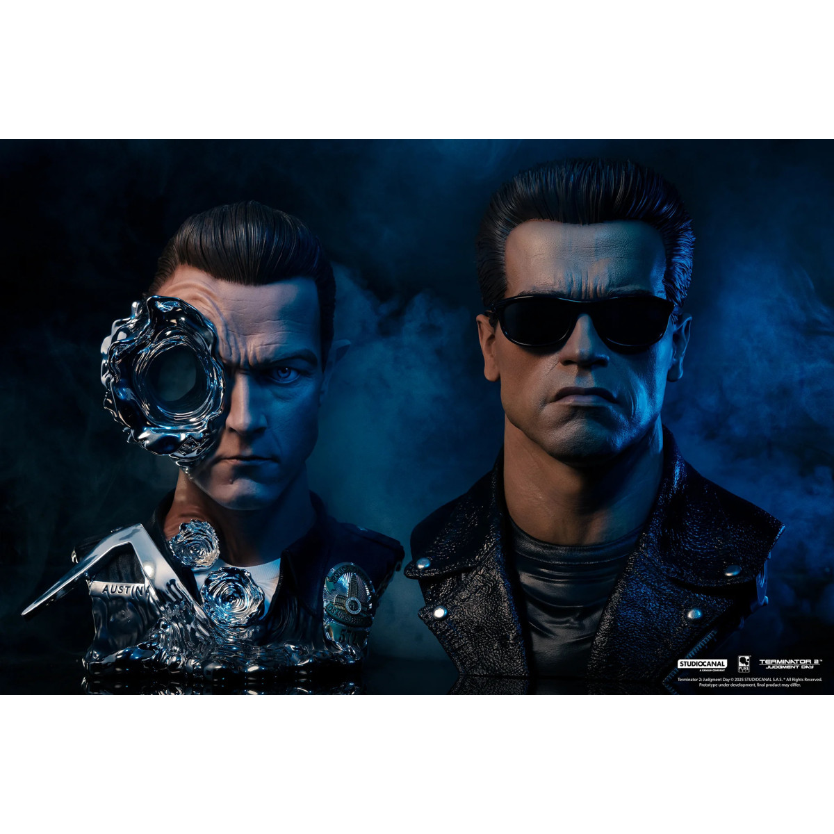 Pure Arts The Terminator 2 T-800 Model 101 Art The Mask