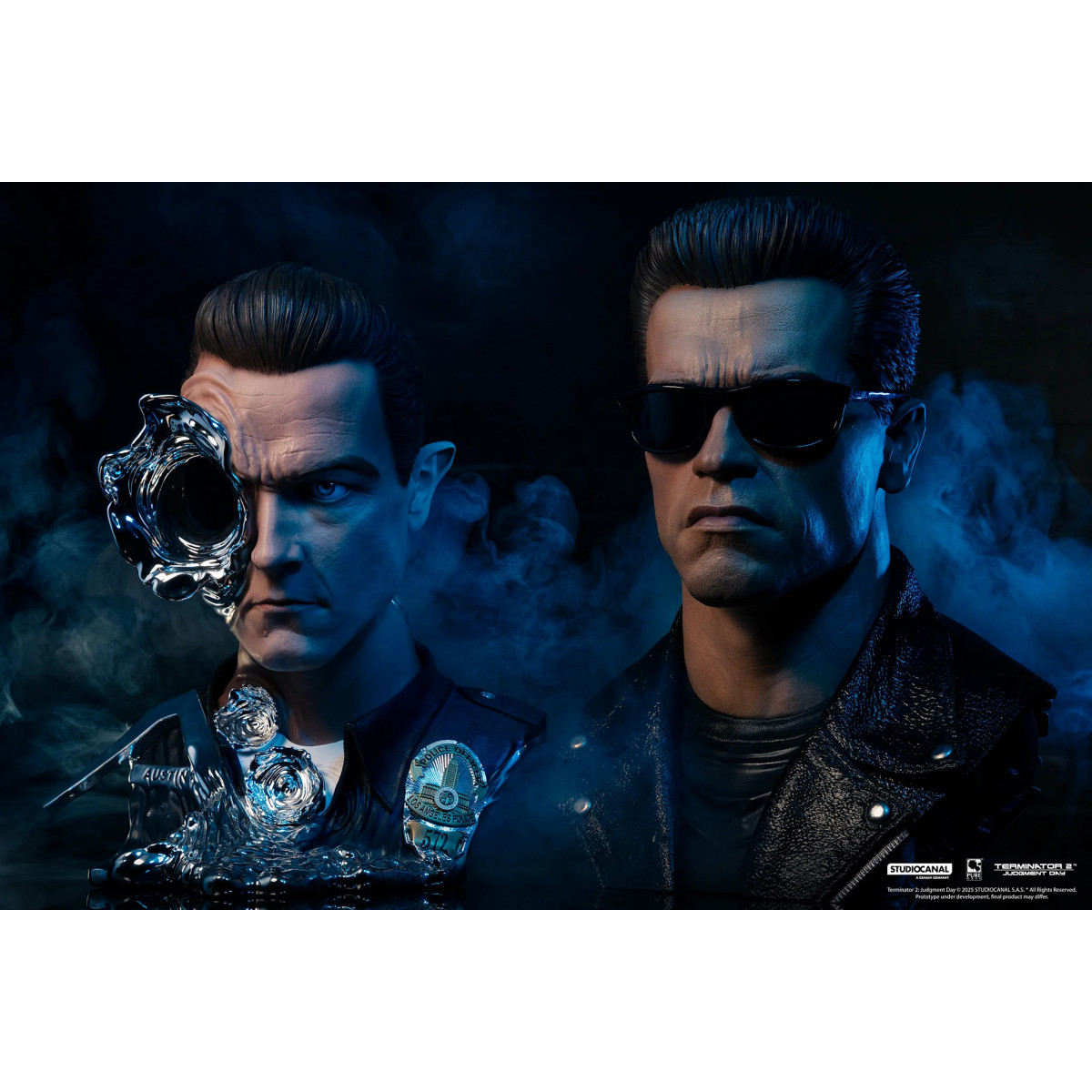 Pure Arts The Terminator 2 T-800 Model 101 Art The Mask
