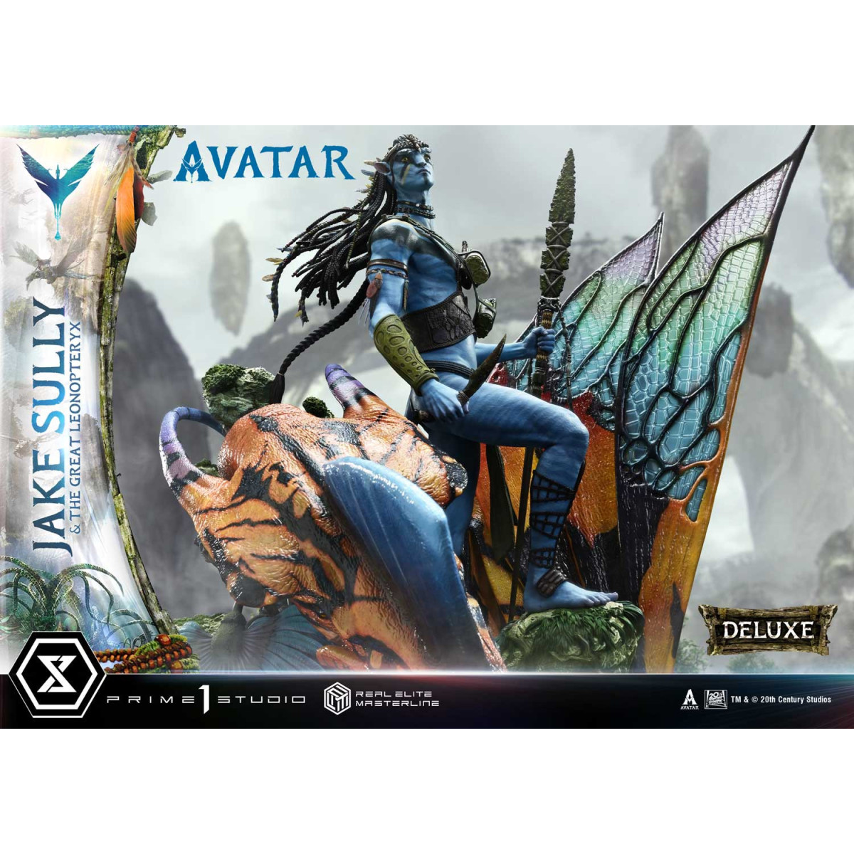 Prime 1 Studio Avatar - Jake Sully & The Great Leonopteryx Deluxe Bonus Version 1/4