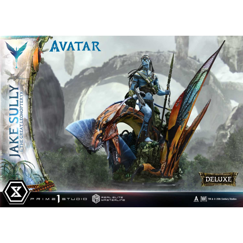 Prime 1 Studio Avatar - Jake Sully & The Great Leonopteryx Deluxe Bonus Version 1/4