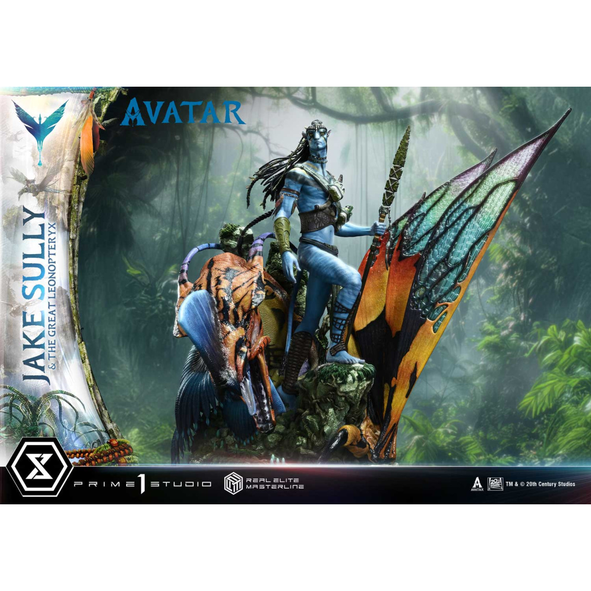 Prime 1 Studio Avatar - Jake Sully & The Great Leonopteryx Deluxe Bonus Version 1/4