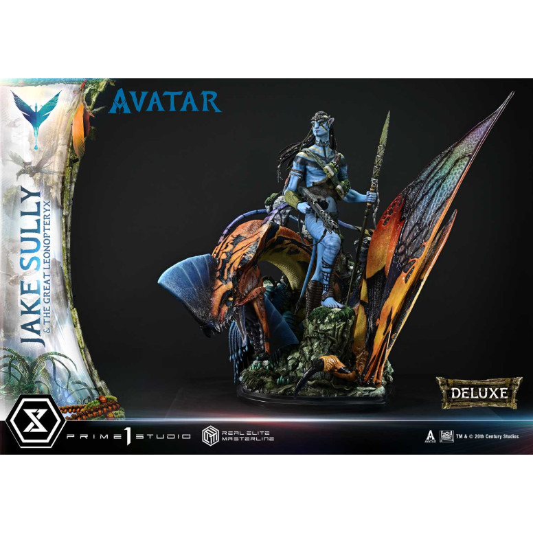Prime 1 Studio Avatar - Jake Sully & The Great Leonopteryx Deluxe Bonus Version 1/4