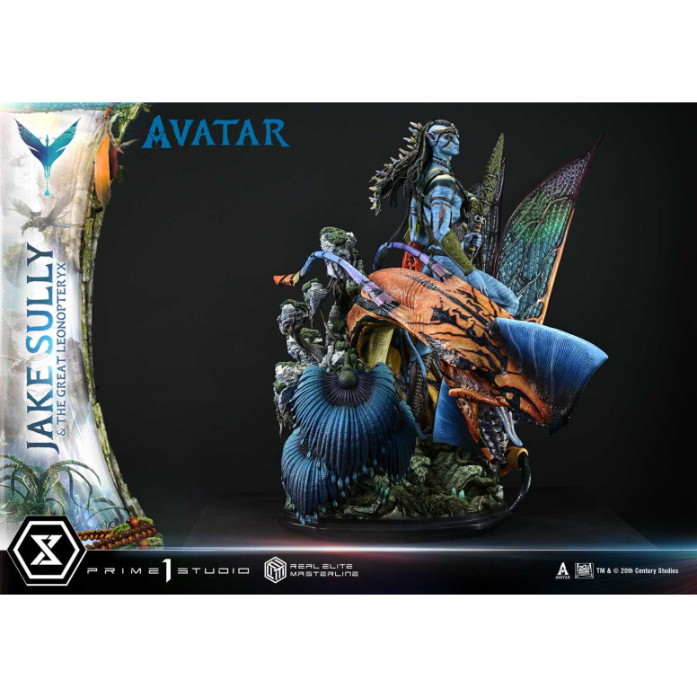 Prime 1 Studio Avatar - Jake Sully & The Great Leonopteryx Deluxe Bonus Version 1/4