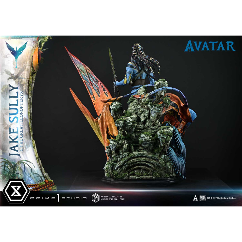 Prime 1 Studio Avatar - Jake Sully & The Great Leonopteryx Deluxe Bonus Version 1/4