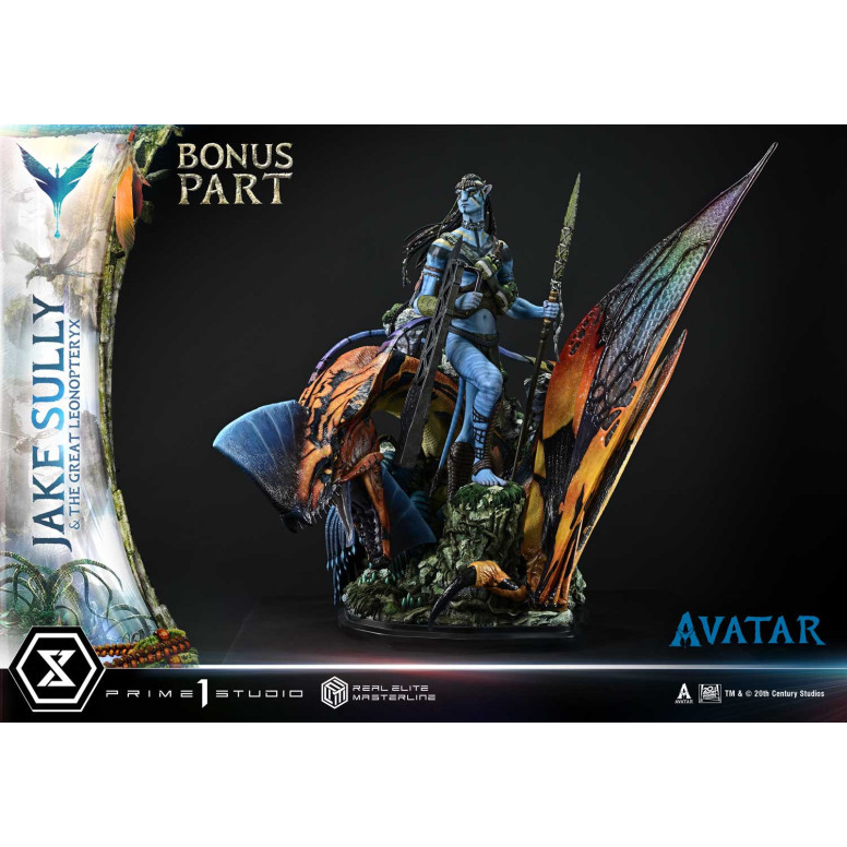 Prime 1 Studio Avatar - Jake Sully & The Great Leonopteryx Deluxe Bonus Version 1/4