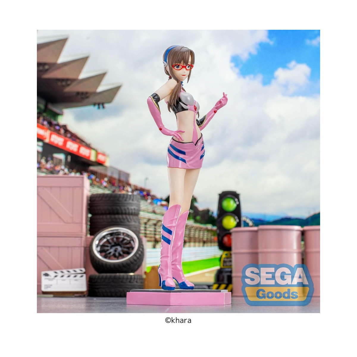 SEGA Goods Luminasta - Mari Makinami Illustrious Pit Walk - Neon Genesis Evangelion RACING