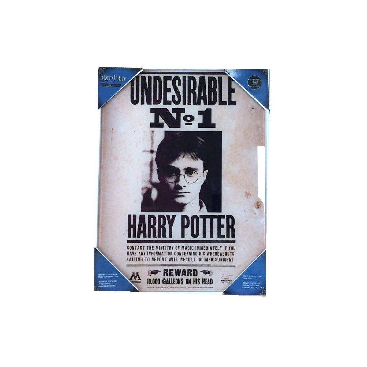 SD Toys - Harry Potter glass poster "Undesirable No. 1
