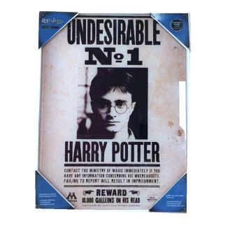 SD Toys - Harry Potter glass poster "Undesirable No. 1