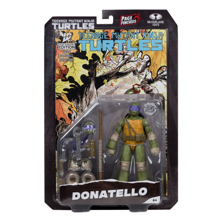 Mc Farlane TMNT - Page Punchers - Donatello - Teenage Mutant Ninja Turtles