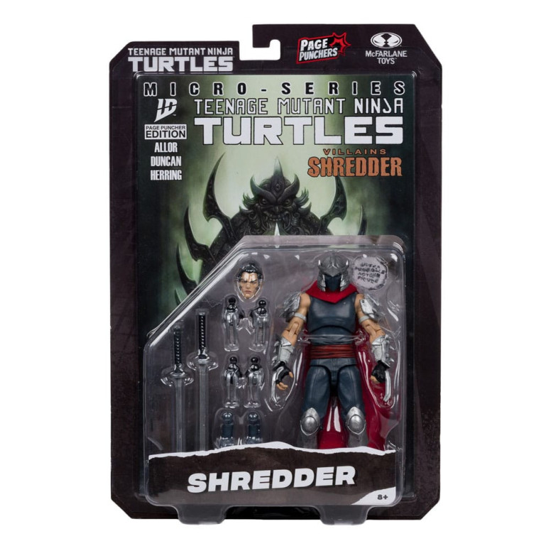 Mc Farlane TMNT - Page Punchers - Shredder - Teenage Mutant Ninja Turtles