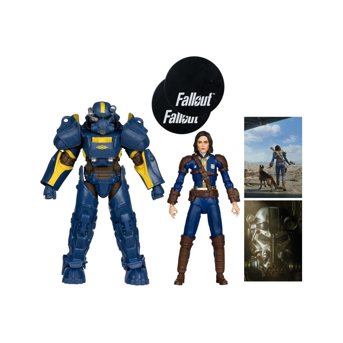 Mc Farlane - T-60 Vault Tec & Sole Survivor - Fallout 4