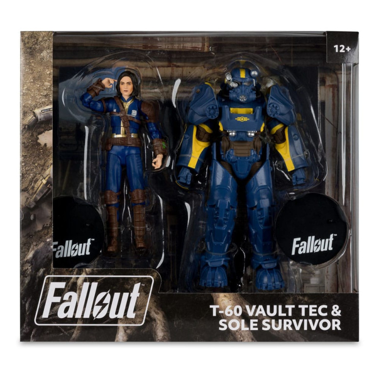 Mc Farlane - T-60 Vault Tec & Sole Survivor - Fallout 4