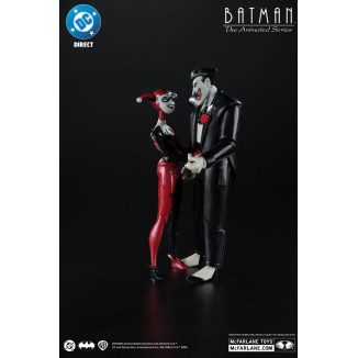 Mc Farlane DC Direct - Harley Quinn & The Joker (Mad Love) (Gold Label) - Batman: The Animated Series 1992