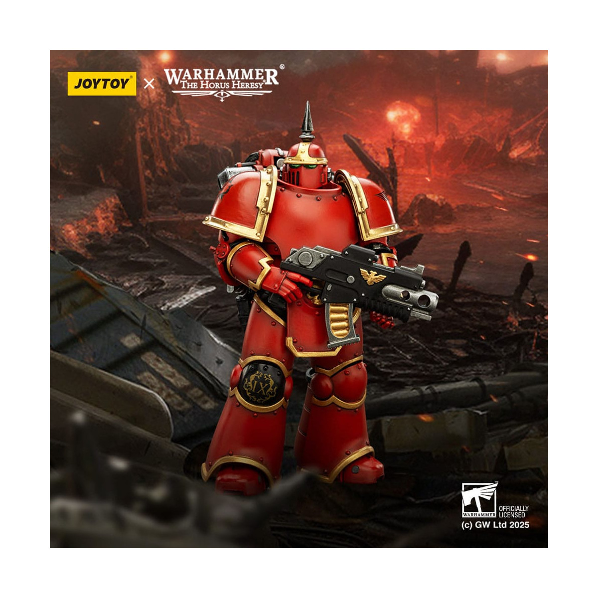 Joytoy - Warhammer - Blood Angels - MK lll Tactical Legionary - The Horus Heresy