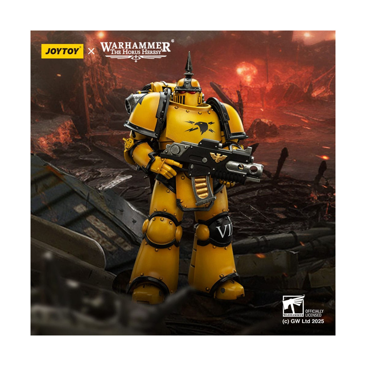 Joytoy - Warhammer - Imperial Fists - MK lll Tactical Legionary - The Horus Heresy