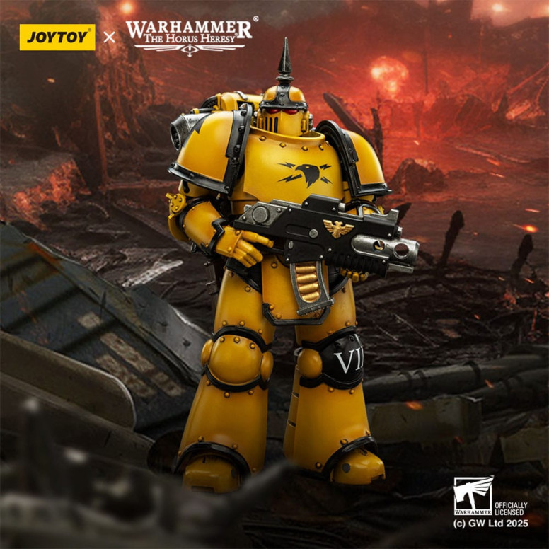 Joytoy - Warhammer - Imperial Fists - MK lll Tactical Legionary - The Horus Heresy