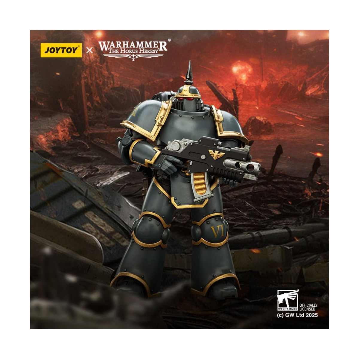 Joytoy - Warhammer - Space Wolves - MK lll Tactical Legionary - The Horus Heresy