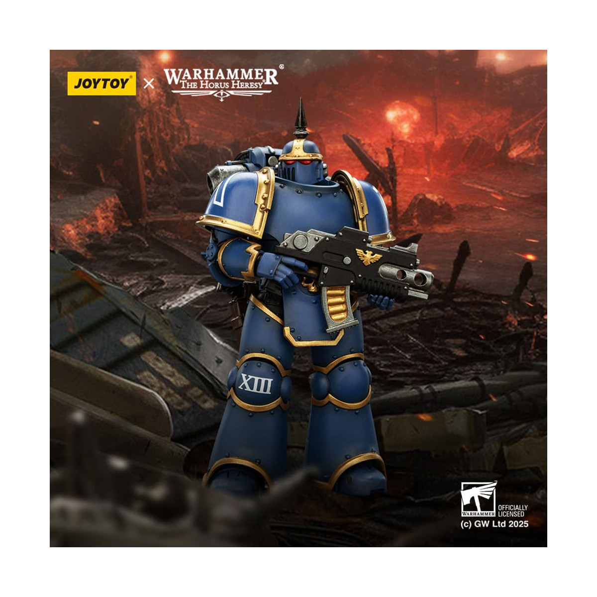 Joytoy - Warhammer - Ultramarines - MK lll Tactical Legionary - The Horus Heresy