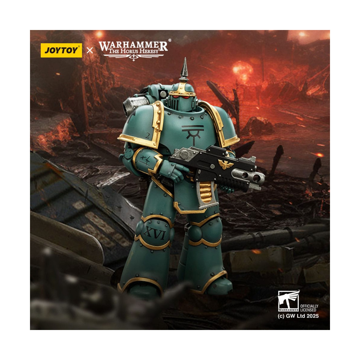 Joytoy - Warhammer - Sons of Horus - MK lll Tactical Legionary - The Horus Heresy