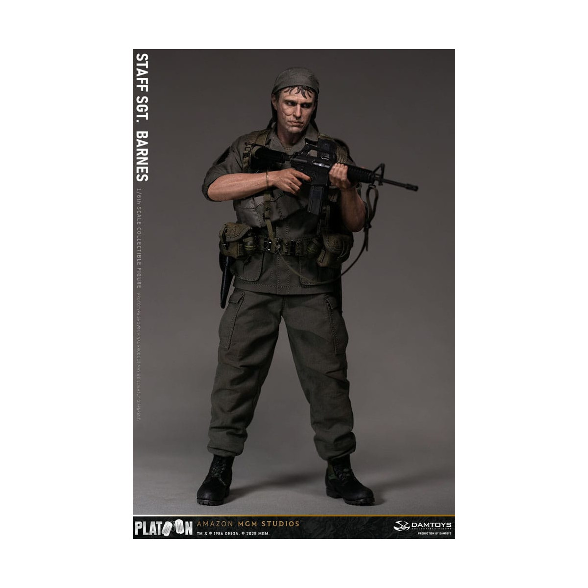 DAMTOYS - Platoon - Staff Sergeant Barnes 1/6 Collectible