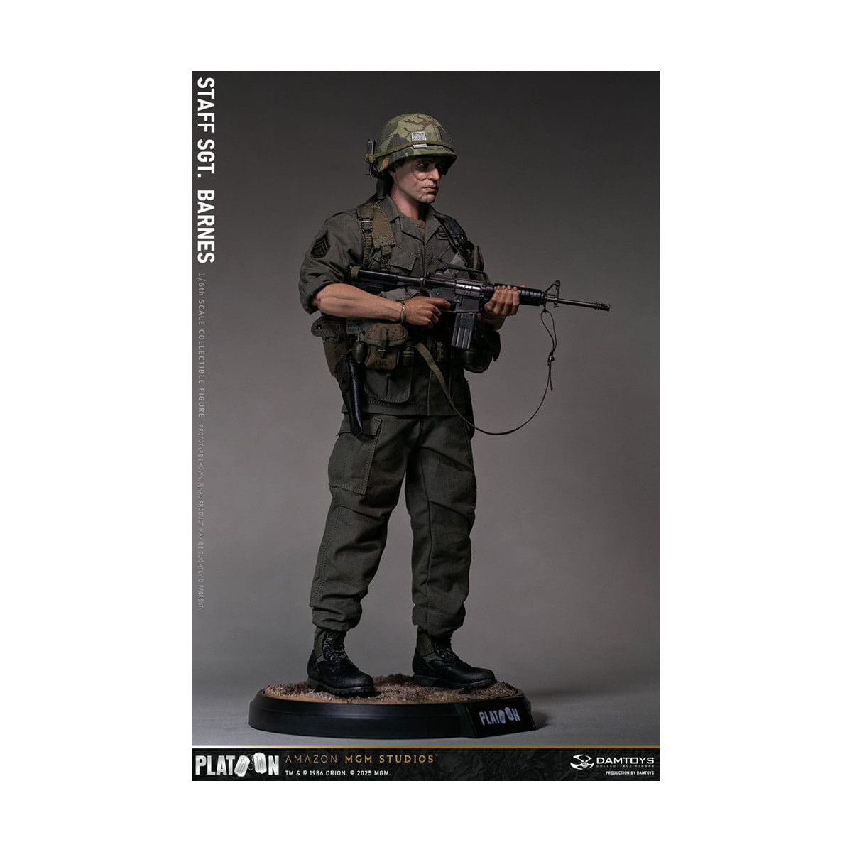DAMTOYS - Platoon - Staff Sergeant Barnes 1/6 Collectible