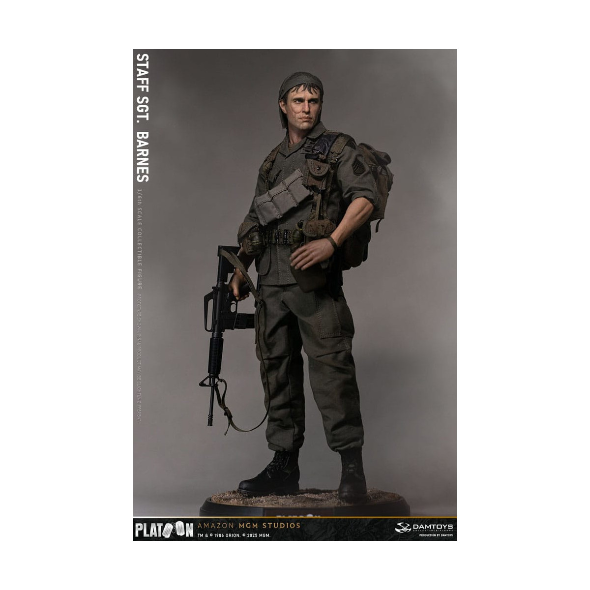 DAMTOYS - Platoon - Staff Sergeant Barnes 1/6 Collectible