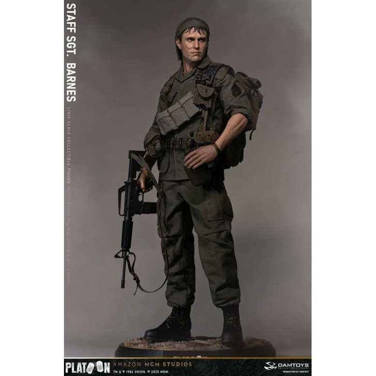 DAMTOYS - Platoon - Staff Sergeant Barnes 1/6 Collectible