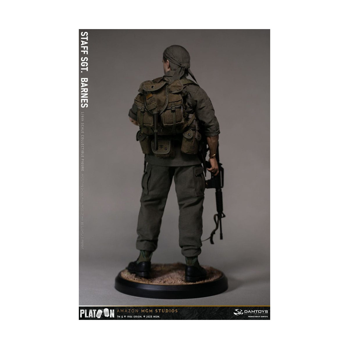 DAMTOYS - Platoon - Staff Sergeant Barnes 1/6 Collectible