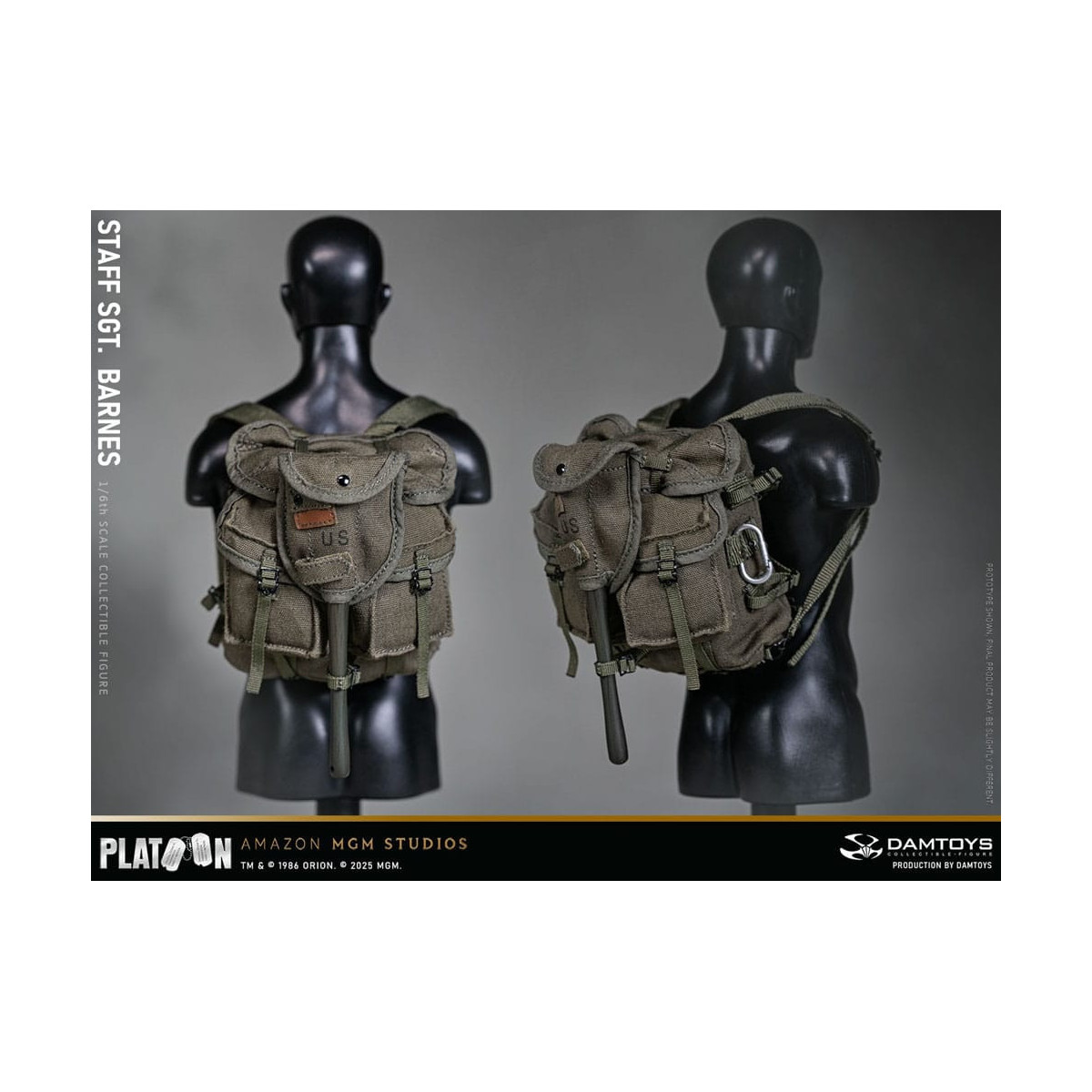 DAMTOYS - Platoon - Staff Sergeant Barnes 1/6 Collectible