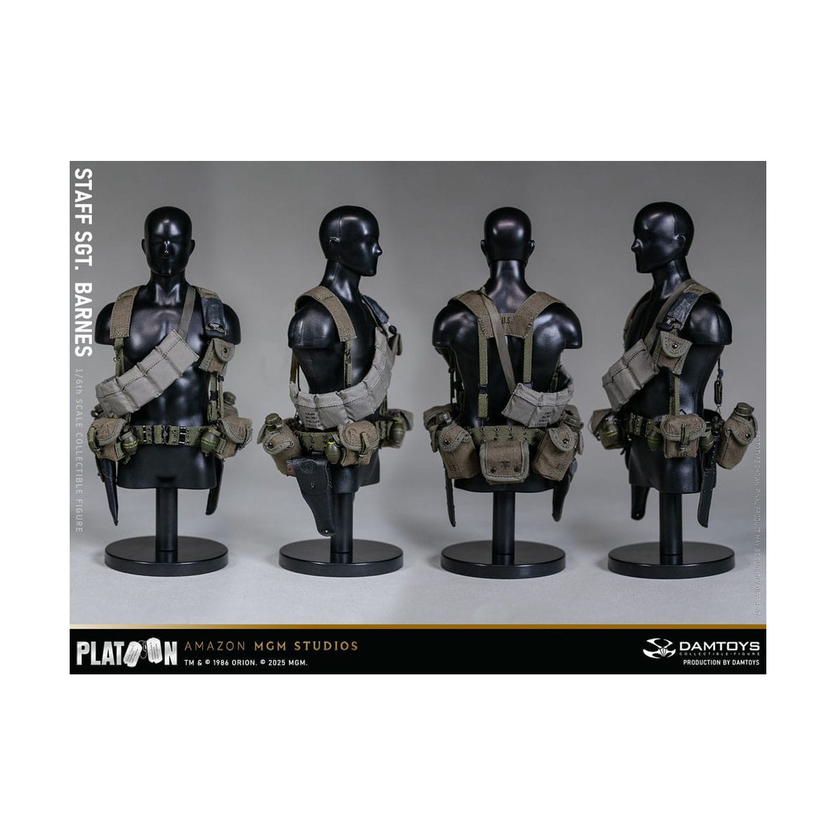 DAMTOYS - Platoon - Staff Sergeant Barnes 1/6 Collectible