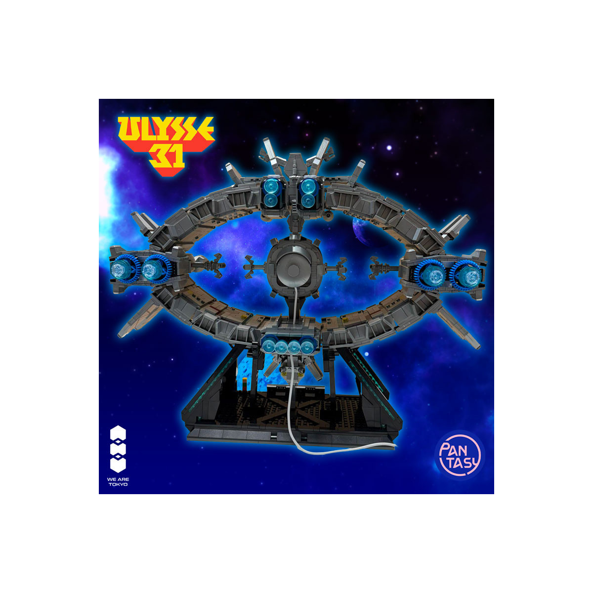 Pantasy X We are Tokyo Ulysses 31 Odysseus with Light Up 50 cm Set to build