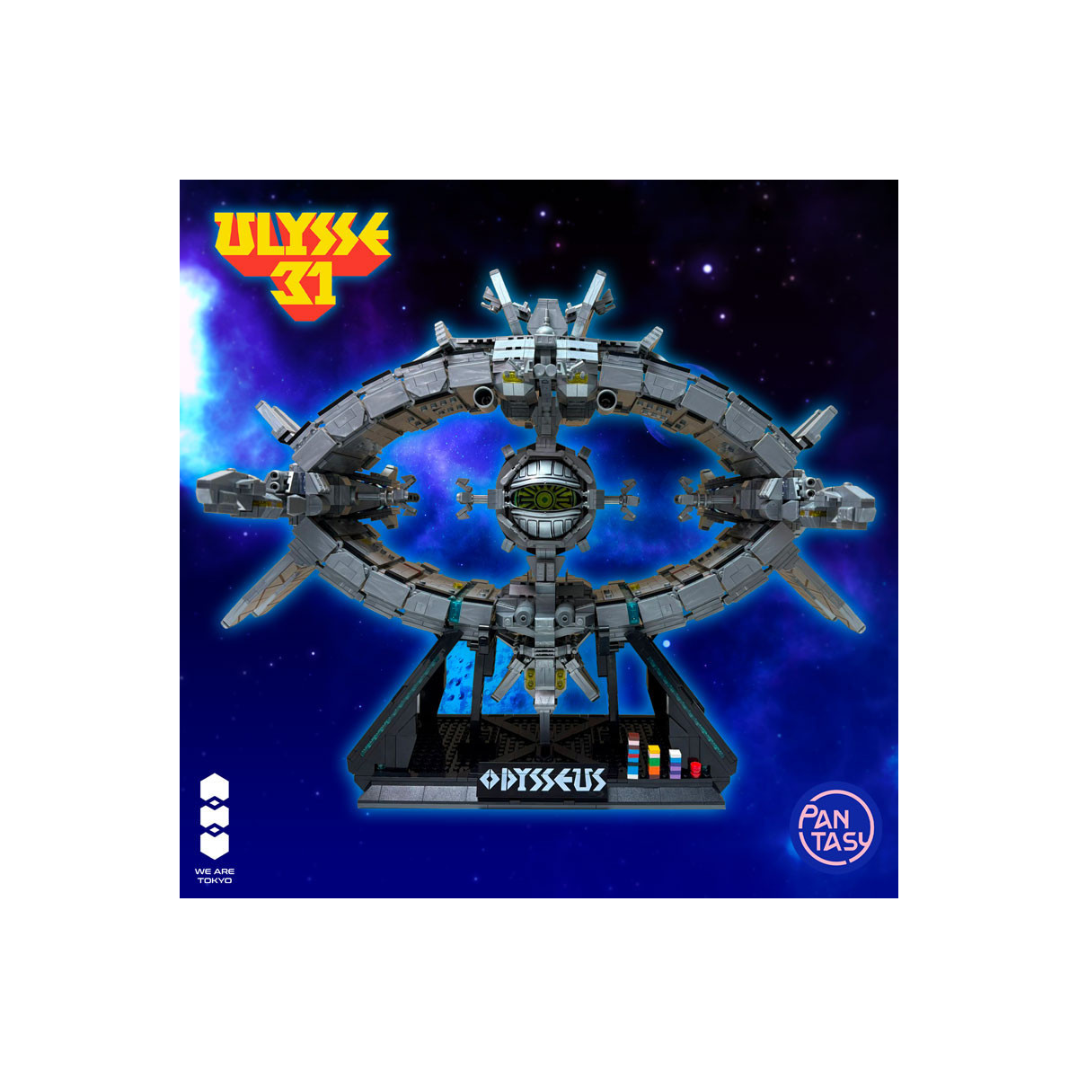 Pantasy X We are Tokyo Ulysses 31 Odysseus with Light Up 50 cm Set to build