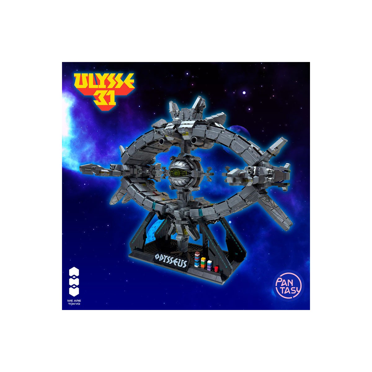 Pantasy X We are Tokyo Ulysses 31 Odysseus with Light Up 50 cm Set to build