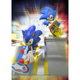First For Figures Sonic Generations Diorama Statue