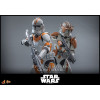 Hot Toys Star Wars - 104th Battalion Wolfpack Clone Trooper Deluxe Version - The Clone Wars 1/6 Figurine