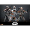 Hot Toys Star Wars - 104th Battalion Wolfpack Clone Trooper Deluxe Version - The Clone Wars 1/6 Figurine