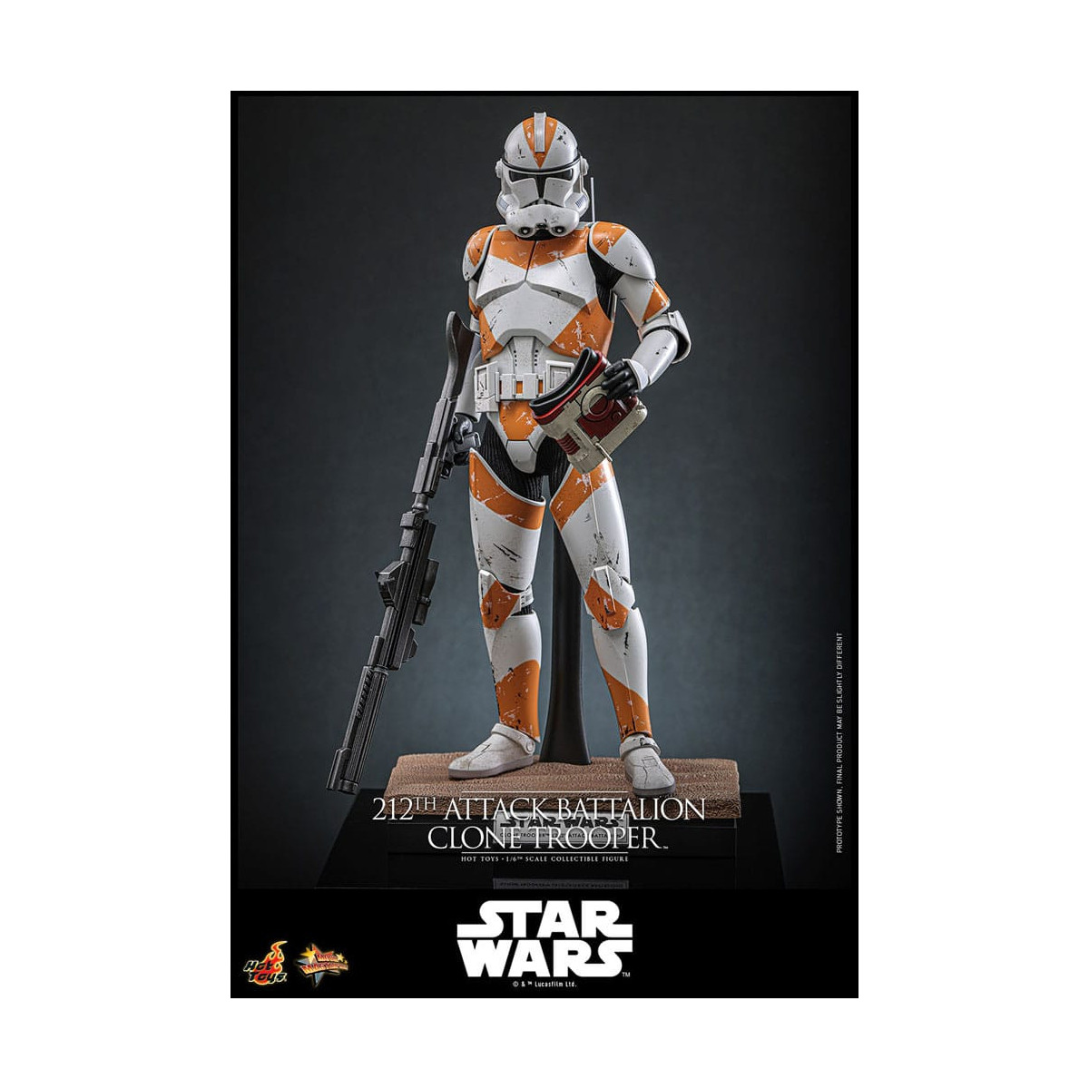 Hot Toys Star Wars - 212th Attack Battalion Clone Trooper Deluxe Version - The Clone Wars 1/6