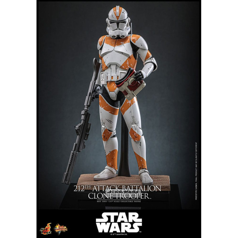 Hot Toys Star Wars - 212th Attack Battalion Clone Trooper Deluxe Version - The Clone Wars 1/6