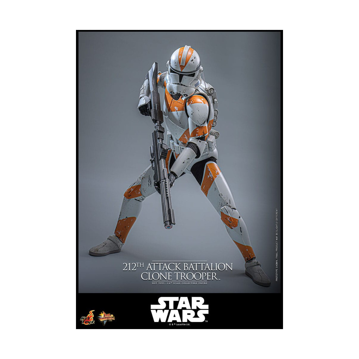 Hot Toys Star Wars - 212th Attack Battalion Clone Trooper Deluxe Version - The Clone Wars 1/6