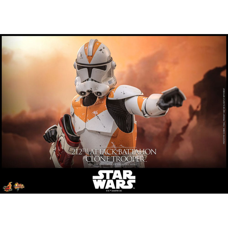 Hot Toys Star Wars - 212th Attack Battalion Clone Trooper Deluxe Version - The Clone Wars 1/6