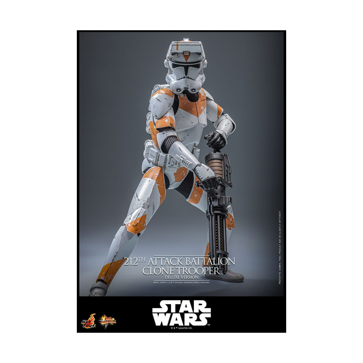 Hot Toys Star Wars - 212th Attack Battalion Clone Trooper Deluxe Version - The Clone Wars 1/6
