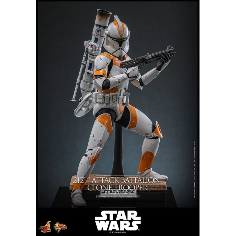 Hot Toys Star Wars - 212th Attack Battalion Clone Trooper Deluxe Version - The Clone Wars 1/6