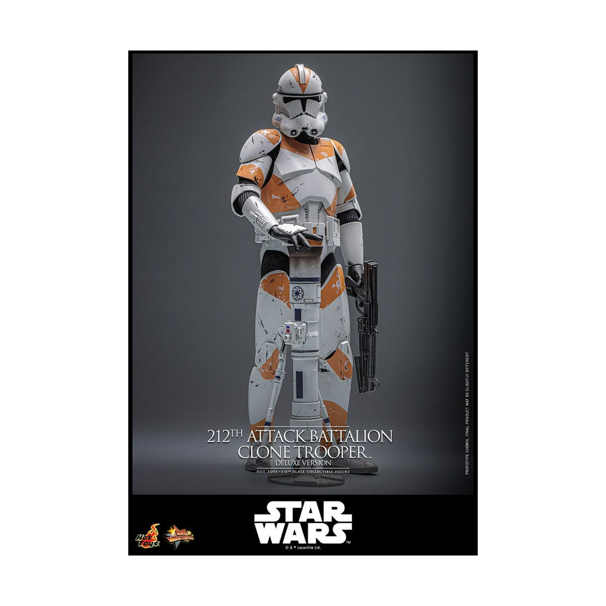 Hot Toys Star Wars - 212th Attack Battalion Clone Trooper Deluxe Version - The Clone Wars 1/6