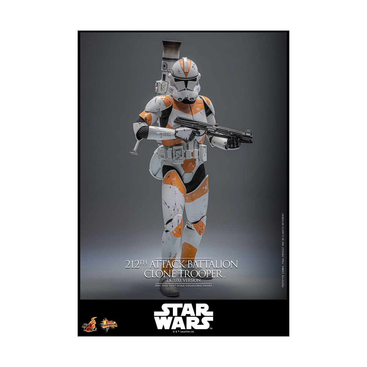 Hot Toys Star Wars - 212th Attack Battalion Clone Trooper Deluxe Version - The Clone Wars 1/6