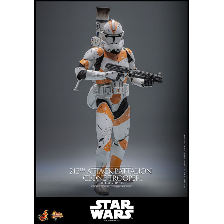 Hot Toys Star Wars - 212th Attack Battalion Clone Trooper Deluxe Version - The Clone Wars 1/6